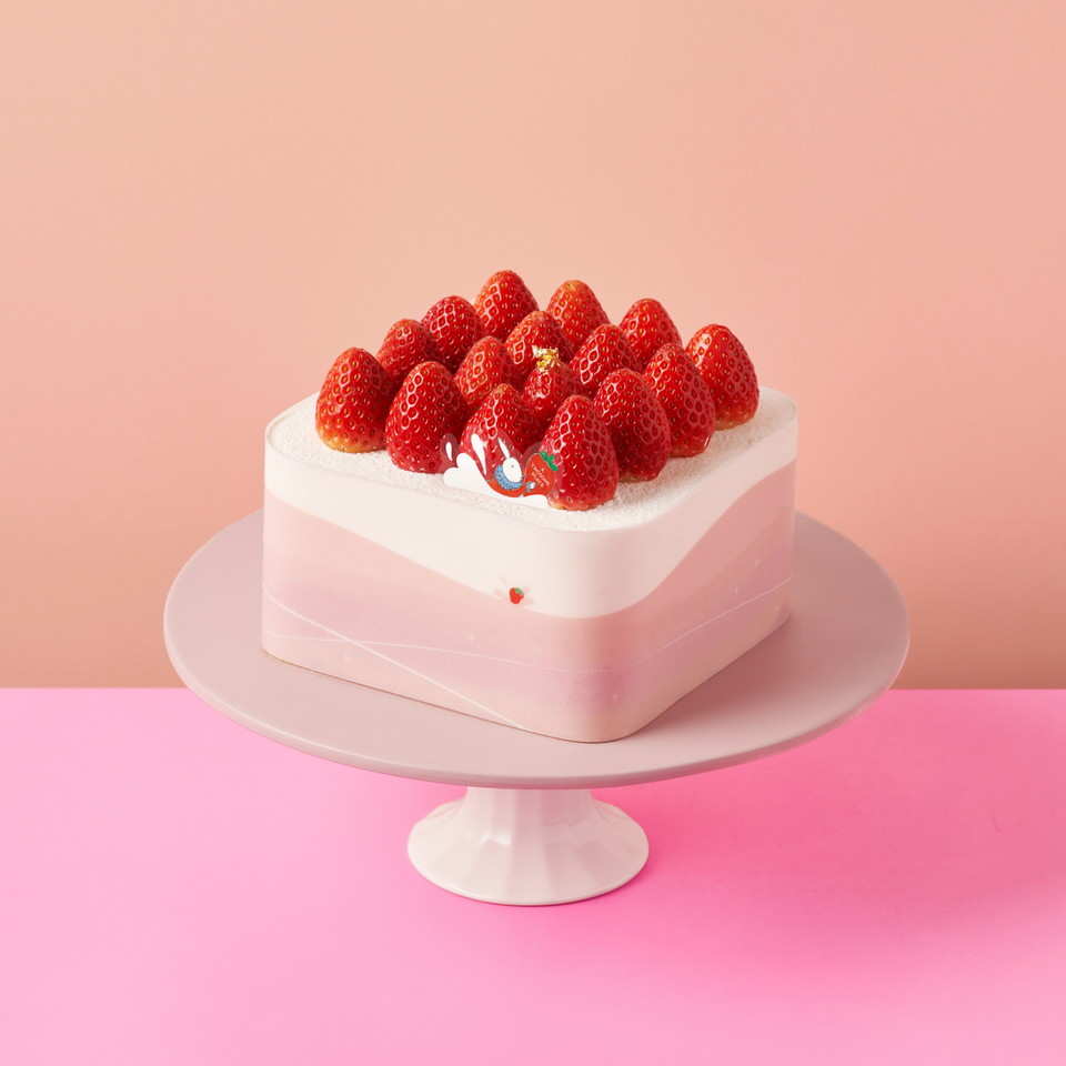  딸기 우유 생크림. (사진=투썸플레이스 제공)