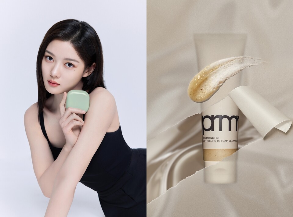 (왼쪽부터)라네즈 NEW 네오 쿠션, 오가니언스 BR 소프트 필링 투 폼 클렌저.(사진=아모레퍼시픽 제공)