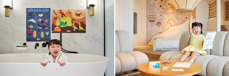 키즈 패키지 ‘어푸, 마이 플레이그라운드 (Ah-puh, My Playground!)’ 패키지. (사진=그랜드 조선 부산 제공)