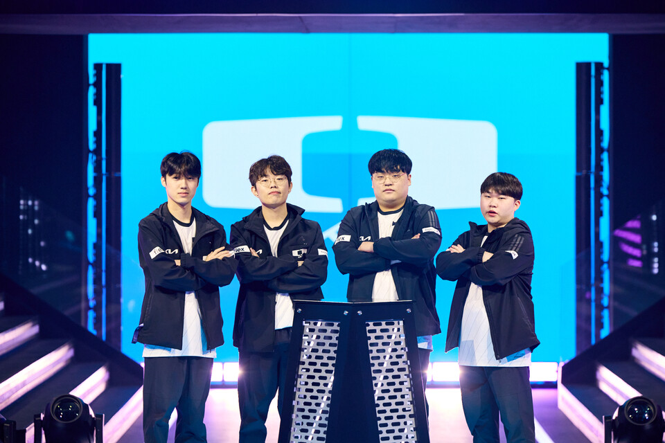 (왼쪽부터)'세이덴' 전민재, '오살' 고한빈, '파비안' 박상철, '포레스트' 김량우. (사진=크래프톤 제공)