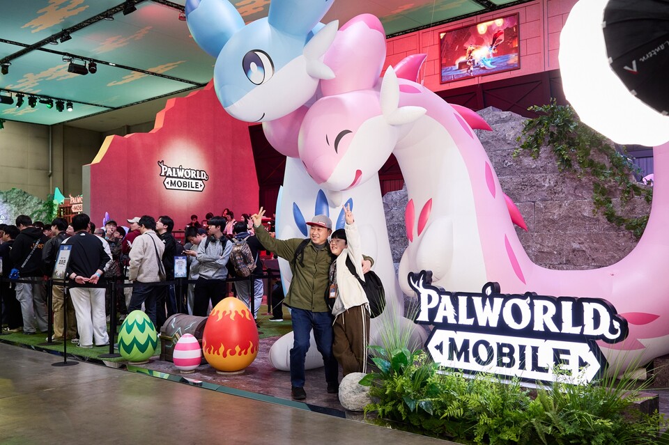 크래프톤 지스타 2025 현장. (사진=㈜크래프톤 제공)