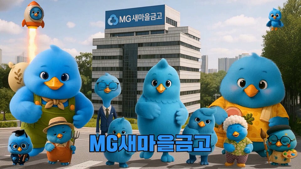 새마을금고 AI 기술 신규 CF 유튜브 화면. (사진=새마을금고 제공)