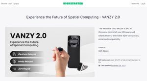 콕스스페이스 '반지 2.0', 킥스타터 1억 넘기며 펀딩 성료 - 뉴스 썸네일 이미지