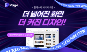 플렉스지, 쇼핑몰 디자인 자유도 높인 '플렉스지 페이지' 론칭 - 뉴스 썸네일 이미지